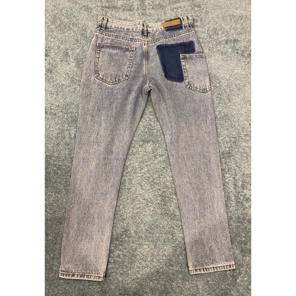 Liquor n Poker Step Waist Jeans - Size 12 Light Wash - Picture 1 of 7